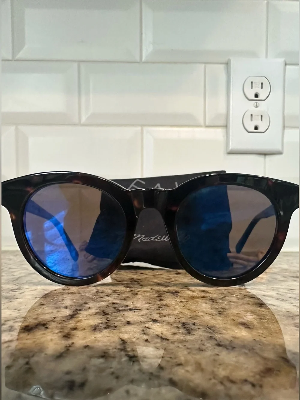 Madewell Tortoiseshell Frame Sunglasses